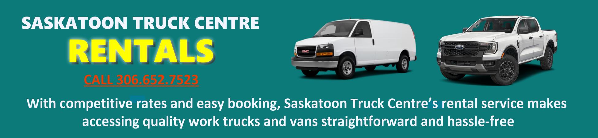 Saskatoon Truck Centre Work Truck Rentals